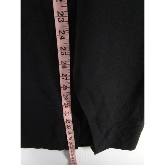 VINTAGE Anne Klein Skirt 10 Maxi Wool Slit Preppy USA Career NEW - Picture 3 of 10